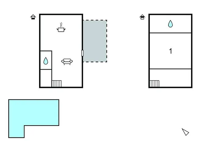 1 Bedroom Amazing In Nyaraló Mundanije